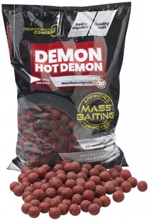 Mass Baiting Boilies Hot Demon 3kg  20mm